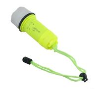 Aleación Aluminio para linterna Submarina Compacta 99g Aleación | 120 lúmenes , impermeable 15 metros, color verde fluorescente, ideal buceo nocturno, 3 modos luz
