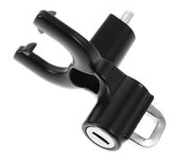 Aleación Candado Negro para Antirrobo, de Zinc Casco Motocicleta | Fijación Robusta y Ligera, Compatible Casco y Vehículos Eléctricos, Uso en Atv