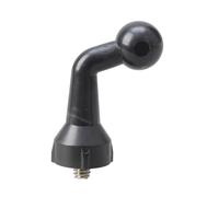 Aleación de aluminio 1/4 macho hasta 17 mm adaptador de cabeza para teléfonos, tableta, cámara, trípode, dispositivos de transmisión en vivo, montaje de cámara de contenido, accesorio