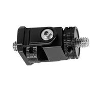 Aleación de aluminio 1/4 monitores PTZ soporte caracol PTZ cámara accesorio 180° frontal trasero ajuste 360 grados rotación amortiguación ajustable PTZ