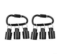 Aleación de aluminio 2Set SDS vástago destornillador Bit Holder con extensión para un fácil almacenamiento