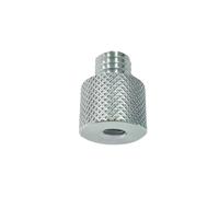 Aleación de aluminio 3/8 M8 M10 M a 1/4 10F tuerca de conversión adaptador de soporte de proyector cabeza de bola trípode de cámara accesorios de tornillo de fotografía(2pcs,Silver 3 8 to 1 4)