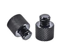 Aleación de aluminio 3/8 M8 M10 M a 1/4 10F tuerca de conversión adaptador de soporte de proyector cabeza de bola trípode de cámara accesorios de tornillo de fotografía(2pcs,Black M10 to 3 8)