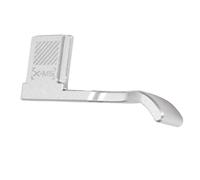 Aleación de Aluminio Aleja de Pulgar para el Diseño Ergonómico de la Cámara X M5 con Almohadilla de Silicona para Agarre Seguro y Estabilidad Portátil (Silver)
