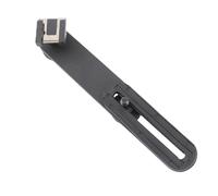 Aleación de Aluminio Alezo Doble Soporte de Soporte Flash para fotografía: Extensión Flash Externo con Tornillo 1/4 "y Zapato Caliente