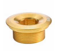 Aleación de aluminio Bicicleta Bielas de bicicleta Tornillo de fijación de manivela Durable A prueba de herrumbre A prueba de erosión Fácil de instalar para bielas 590 596 XT SLX (Oro)