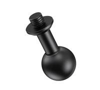 Aleación de aluminio de 36 mm, cabeza de bola de 17 mm a adaptador de | Adaptador de conexión resistente con rosca de 1/4 para brazo y varilla de extensión, dispositivo de equilibrio