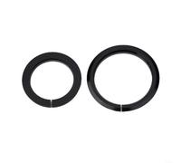 Aleación de aluminio de la bici de la corona del auricular de la junta del anillo de la corona para la conversión de dirección cónica a recta 39.8mm OD 28.6mm ID Road Bike Part