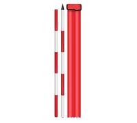 Aleación de aluminio de poste de prisma,Punto de poste de prisma universal for topografía de estación total,Varilla de nivel for trabajos en carreteras/equipos de topografía terrestre(200cm/78.74in)