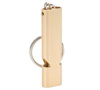 Aleación de Aluminio Denuncia de Supervivencia, Doble Tubo con Llavero, portátil y compacto, para actividades al aire viajes, camping, senderismo, deportes, uso diario