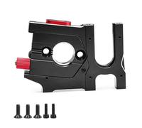 Aleación de aluminio diferencial central de fijación del motor de montaje de asiento RC piezas mejoradas para ARRMA 1/8 KRATON 6S BLX 4WD -ARA106040T1/T2 RC Car (negro)