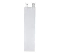 Aleación de aluminio disipador de calor enfriamiento vacío vacío vacío soldadura de aluminio Bloque de agua enfriada para la CPU de la computadora Gabinete de control industrial (40x200 mm)