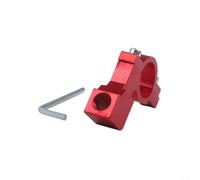 Aleación de aluminio Espejo Soporte 10mm Rojo Púrpura Color (Rojo)