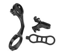 Aleación de Aluminio Frente al Soporte de dirección combinada de la computadora de la Bicicleta Delantera, ciclos Desde el Soporte de Bicicleta extendido para la computadora de la (Jiaming IGPS