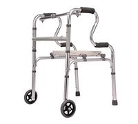 Aleación De Aluminio Gruesa Ancianos Discapacitados Con Taburete De Baño Muletas Marco De Tracción Silla De Ruedas Silla Para Ancianos Taburete Ayuda Para Caminar De Cuatro Patas Discapacitados niu El