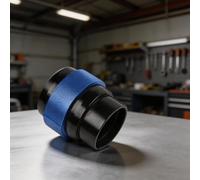 Aleación de aluminio motocicleta horquilla delantera sello de aceite herramienta de conductor CNC mecanizado llave para tubos de 38 mm a 50 mm Kit de reparación de suspensión acabado naranja (38-39 mm