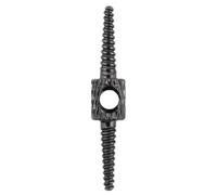 Aleación de aluminio negro - Herramienta de cableado interno de 26,3 cm | Kit de roscas magnéticas para líneas de freno hidráulicas | Acoplamiento de manguera de casa para palanca de cambios de