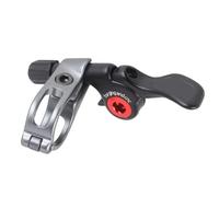 Aleación de aluminio para bicicleta gota después de la palanca de control remoto Asientos Altura del tubo Cable Palanca ajustable Fácil de instalar Asientos de carretera Tubos Interruptor Altura Cable