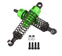 Aleación de Aluminio para Camión FS 1/18 RC, 2pcs/Set, Actualizaciones Livianas, Manejo Brillante, Conducción Equilibrada, Fácil de Instalar, para Auto Modelo (736092g Verde)