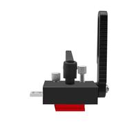 Aleación de aluminio para carpintería, inglete, tipo 75, bloque de ajustable en T con bloqueo seguro, limitador de alta precisión para proyectos de herramientas de carpintería | Perfecto para