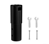 Aleación de aluminio para Starlink V2 Kit de montaje en poste con soporte adaptador de tubería y tornillos de instalación para una colocación estable de antena de satélite al aire libre