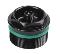 Aleación de aluminio para válvula de horquilla de bicicleta, conjunto de tapa superior para horquillas de aire RockShox, núcleo de válvula AV reemplazable con sellado para anillo, rosca de 28.3/30.3