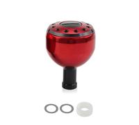 Aleación de aluminio Pesca Diagrama Gob Grip Cebo Canaletas Ruedas Botón de alimentación Accesorios Fácil de usar Accesorios