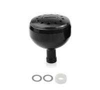 Aleación de aluminio Pesca Diagrama Gob Grip Cebo Canaletas Ruedas Botón de alimentación Accesorios Fácil de usar Accesorios