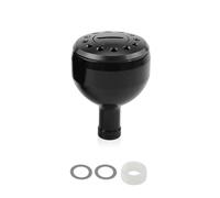 Aleación de aluminio Pesca Diagrama Gob Grip Cebo Canaletas Ruedas Botón de alimentación Accesorios Fácil de usar Accesorios