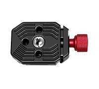 Aleación de aluminio Placas de liberación rápida Trípode Pinza Trisuelo Adaptador Para Cambiar Entre Trípodes Estabilizadores Y Deslizadores