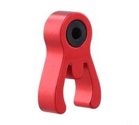 Aleación de aluminio plegable para la cabeza de la bicicleta receptor de tubo para 3sixty compacto para almacenamiento de bicicletas Soporte de pestillo con montaje de tornillo M8 rojo (rojo)