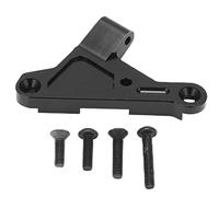 Aleación de aluminio RC barra estabilizadora montaje estabilizador Axial SCX10 III 1/10 RC Coche (Black)