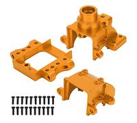 Aleación de aluminio RC Metal Gear Gearbox Part de actualización de alto rendimiento para HSP 94122 94177 94188 1/10 COCHOS DE CONTROL REMITO (Oro)