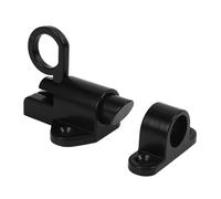 AleacióN de Aluminio Seguridad AutomáTica Ventana Cerradura de Puerta Muelle Rebote Puerta Perno Pestillo, Negro