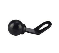 Aleación de aluminio Soporte base angular bola 25 mm para espejo retrovisor para vehículos eléctricos auriculares teléfonos móviles bola base cabeza