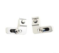 Aleación de aluminio y adaptador de palanca de cambios de acero inoxidable para SRAM I Spec EV Soporte de freno adecuado para bicicletas M4100 M6100/6120 M7100/7120 M8100/8120 M9100/9120 (plata)