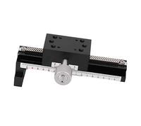 Aleación de aluminio ZLWG100 de la mesa deslizante de la plataforma manual delgada de la etapa linear del eje Z para el equipo óptico