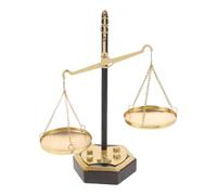 Aleación de Hierro Balanza Decorativa Estilo Vintage para Mesa | Centro de Mesa, Adorno Artístico para Hogar y Comedor, Pieza Clásica Accesorios Distintos, 1