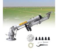 AleacióN De Zinc Duradera De 360°. Aspersor Con TecnologíA De RotacióN De Impacto Y Modo Inteligente De Ahorro De Agua Para Riego AgríCola De Grandes Superficies.,60