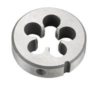 Aleación para rectificado fino con matriz redonda, 1 pieza de troquel de corte de rosca externa de acero de aleación for herramientas, varios tamaños UNC, mano derecha(1/2x13)