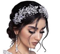 Aleaciones Y Diamantes De Imitación Tocado Versátil Cabeza De Boda Decoración De Pelo Para Novia Y Damas De Honor