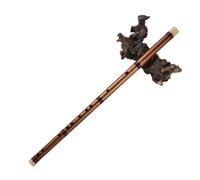 alechugar Flauta transversal de bambú for principiantes y profesionales en clave C/D/E/F/G(C Key)