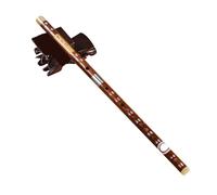 alechugar Flauta travesera de bambú for principiantes y profesionales con 5 llaves (Do/Re/Mi/Fa/Sol)(F Key)