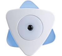 Alecto ANV-20 - luz nocturna LED enchufe - luz cálida para habitación infantil, de bebé o pasillo, de bajo consumo, encendido y apagado automáticos, larga vida útil