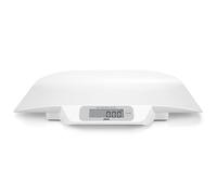 Alecto BC-30 Alecto Baby BC-30 Báscula digital para bebés y niños pequeños de hasta 20 kg con sistema de estabilización y hasta 5 gramos de precisión, color blanco