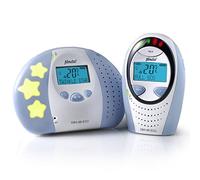 Alecto Bébé DBX-88 Vigila Bebe Eco - Plug-N-Go - Conexión Segura - Calidad de Sonido cristalina - Visualización de la Temperatura - Nanas - VOX - Idioma de visualización ES - Azul