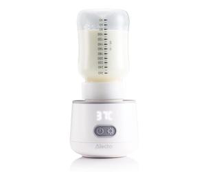 Alecto BW1000 - Calentador de biberones portátil para viajes y estímulos, apto para casi todos los biberones, color blanco
