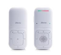 Alecto DBX130 DECT - Vigilabebés de Audio con Modo Full Eco, función VOX, conexión 100% sin interferencias, Alcance de 300 m, indicador de Color LED, función de intercomunicación, diseño Moderno,
