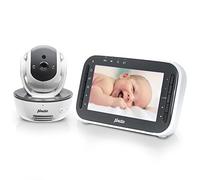 Alecto DVM200M - Vigilabebés inalámbrico con cámara controlable - Vigilabebés 100% libre de interferencias - Monitor de bebé para interiores con visión nocturna y alto alcance de hasta 300 metros - 11