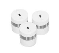 Alecto Lote de 3 Mini Detectores de Humo con Alarma de 85 dB
